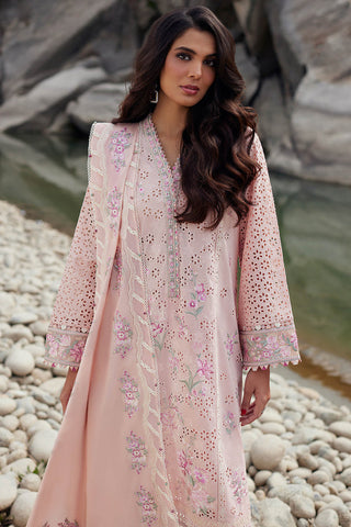 EL24-09 A AIREEN | 3PC Unstitched Lawn Silsila By Elan