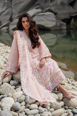 EL24-09 A AIREEN | 3PC Unstitched Lawn Silsila By Elan