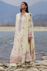 EL24-02 B NEDINE | 3PC Unstitched Lawn Silsila By Elan