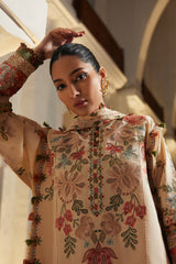 3-PC Unstitched Embroidered Luxury Lawn By Elan | ZAHARA (EL25-07 B)