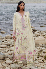 EL24-02 B NEDINE | 3PC Unstitched Lawn Silsila By Elan