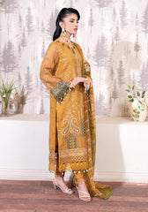 Tuscan Sun | 3Pc Unstitched Suit Embroidered Oranza Zewar By Altan Official