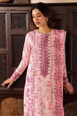 SENA | ZL24-10 B | 3PC Unstitched Lawn By Zaha