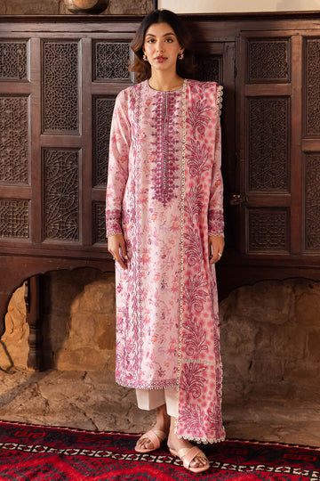 SENA | ZL24-10 B | 3PC Unstitched Lawn By Zaha