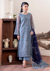 Maya | 3Pc Unstitched Suit Embroidered Oranza Zewar By Altan Official