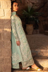 SEZEM | ZL24-13 B | 3PC Unstitched Lawn By Zaha