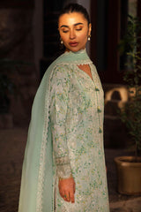 SEZEM | ZL24-13 B | 3PC Unstitched Lawn By Zaha