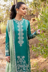 VEJAH | ZL24-11 B | 3PC Unstitched Lawn By Zaha