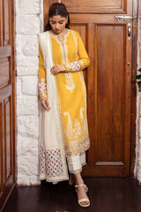 FERYA | ZL24-06 A | 3PC Unstitched Lawn By Zaha