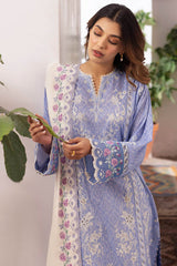 NARINA | ZL24-15 B | 3PC Unstitched Lawn By Zaha