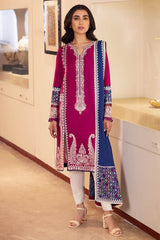 FERYA | ZL24-06 B | 3PC Unstitched Lawn By Zaha