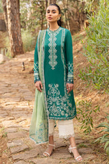 VEJAH | ZL24-11 B | 3PC Unstitched Lawn By Zaha