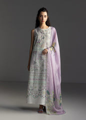 3-PC Unstitched Emroidered Lawn Coco By Zara Shahjahan | VEYA-7A