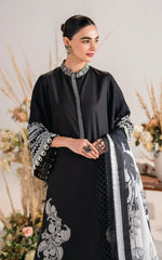 Velour-MW-05 | 3Pc Unstitched Suit Winter Meraki By Asifa & Nabeel