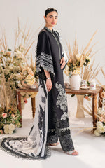 Velour-MW-05 | 3Pc Unstitched Suit Winter Meraki By Asifa & Nabeel