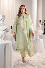 Viola | 3Pc Unstitched Suit Summer Embroidered Edit '26 Nova By Rang Rasiya