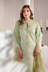 Viola | 3Pc Unstitched Suit Summer Embroidered Edit '26 Nova By Rang Rasiya