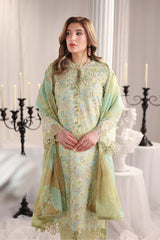 Viola | 3Pc Unstitched Suit Summer Embroidered Edit '26 Nova By Rang Rasiya