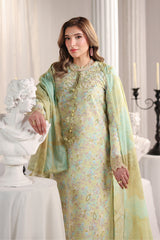 Viola | 3Pc Unstitched Suit Summer Embroidered Edit '26 Nova By Rang Rasiya