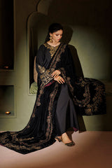 Embroidered Sheesha Silk Embroidered Velvet (Stitched) By IZNIK