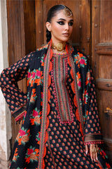 3-PC Unstitched Embroidered Lawn By Charizma | CH6-05