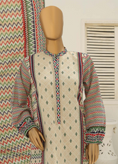 Bin Saeed  WKF-001-3 Piece Khaddar Printed Collection