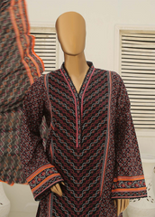 Bin Saeed  WKF-048-3 Piece Khaddar Printed Collection