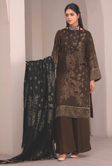 WP-48 | 3 Pc Unstitched Suit Viscose Silk Jacquard Collection Vol 1 Aabroo By Wania