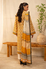 13 | 2Pc Unstitched Suit Lawn Collection By Zellbury
