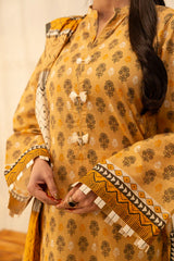 13 | 2Pc Unstitched Suit Lawn Collection By Zellbury