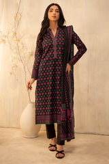 04 | 2Pc Unstitched Suit Lawn Collection By Zellbury