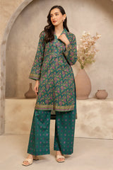 02 | 2Pc Unstitched Suit Lawn Collection By Zellbury