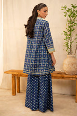 03 | 2Pc Unstitched Suit Lawn Collection By Zellbury