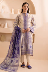 10 | 2Pc Unstitched Suit Lawn Collection By Zellbury