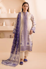 10 | 2Pc Unstitched Suit Lawn Collection By Zellbury