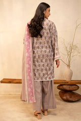 14 | 3Pc Unstitched Suit Lawn Collection By Zellbury