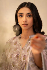 14 | 3Pc Unstitched Suit Lawn Collection By Zellbury