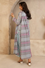 16 | 3Pc Unstitched Suit Lawn Collection By Zellbury