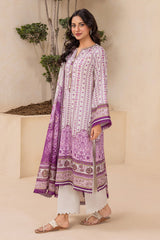 3-PC Unstitched Digital Printed Lawn By Zellbury | 0423