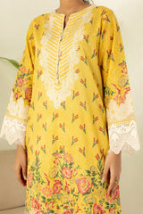3-PC Unstitched Digital Printed Lawn By Zellbury | 0473