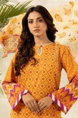 3-PC Unstitched Digital Printed Lawn By Zellbury | 0479