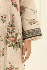 3-PC Unstitched Digital Printed Lawn By Zellbury | 0618
