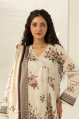 3-PC Unstitched Digital Printed Lawn By Zellbury | 0618