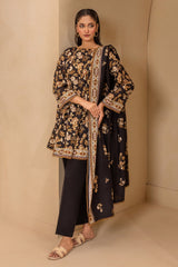 3-PC Unstitched Digital Printed Lawn By Zellbury | 0685