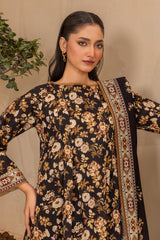 3-PC Unstitched Digital Printed Lawn By Zellbury | 0685