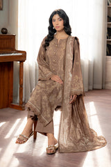 3-PC Unstitched Digital Printed Lawn By Zellbury | 0690
