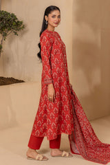 3-PC Unstitched Digital Printed Lawn By Zellbury | 0753