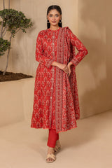 3-PC Unstitched Digital Printed Lawn By Zellbury | 0753