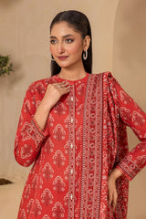 3-PC Unstitched Digital Printed Lawn By Zellbury | 0753