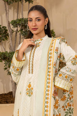 3-PC Unstitched Digital Printed Lawn By Zellbury | 0759